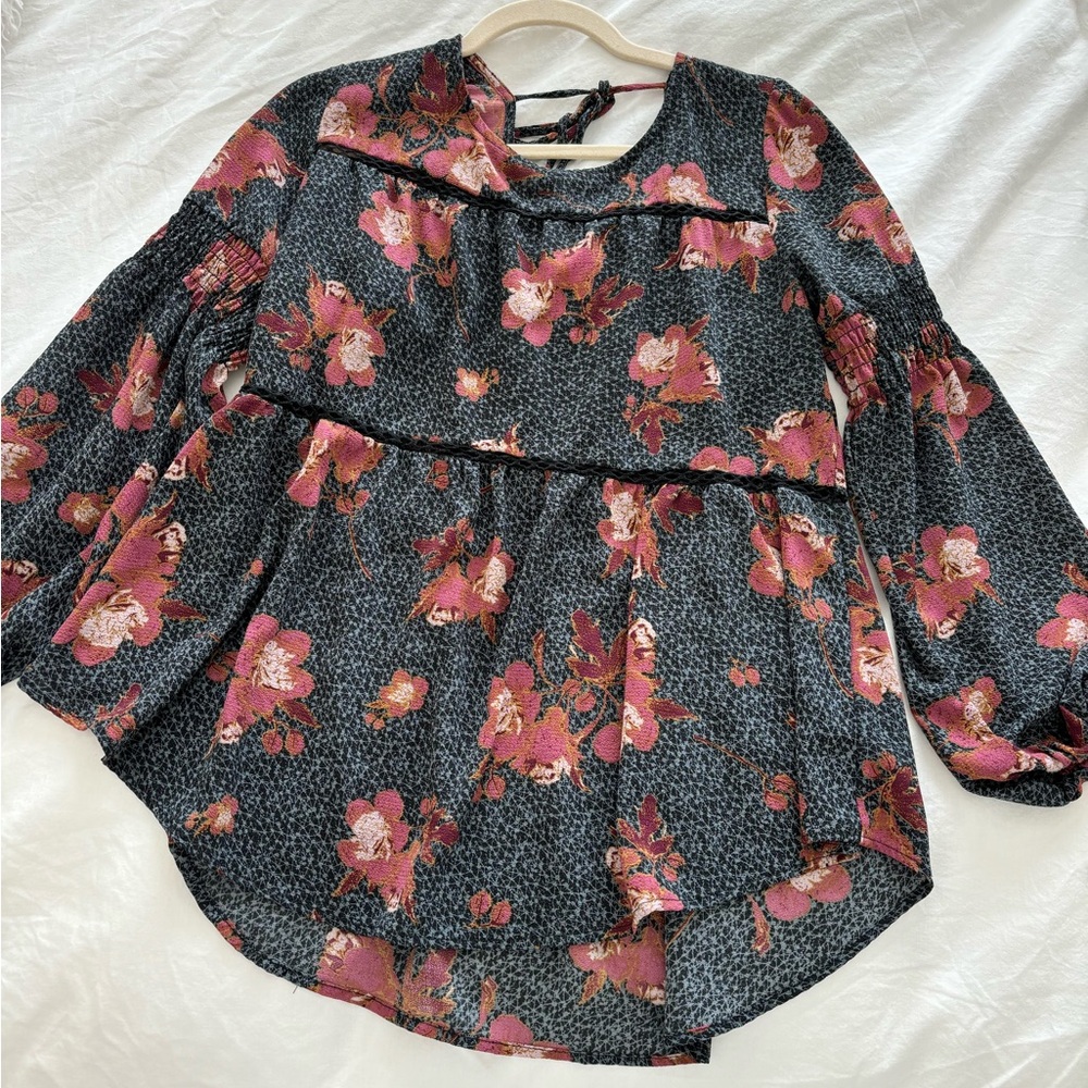 Tiered babydoll shirt